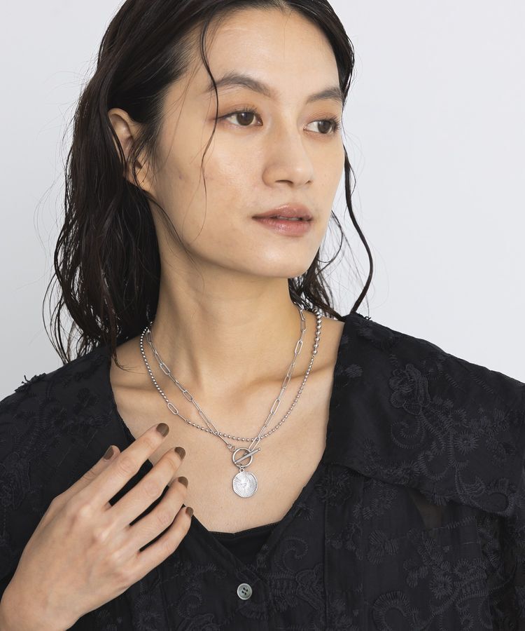 GARAGE OF GOOD CLOTHING「レイヤードチェーンネックレスセット」|ネックレス|Silver
