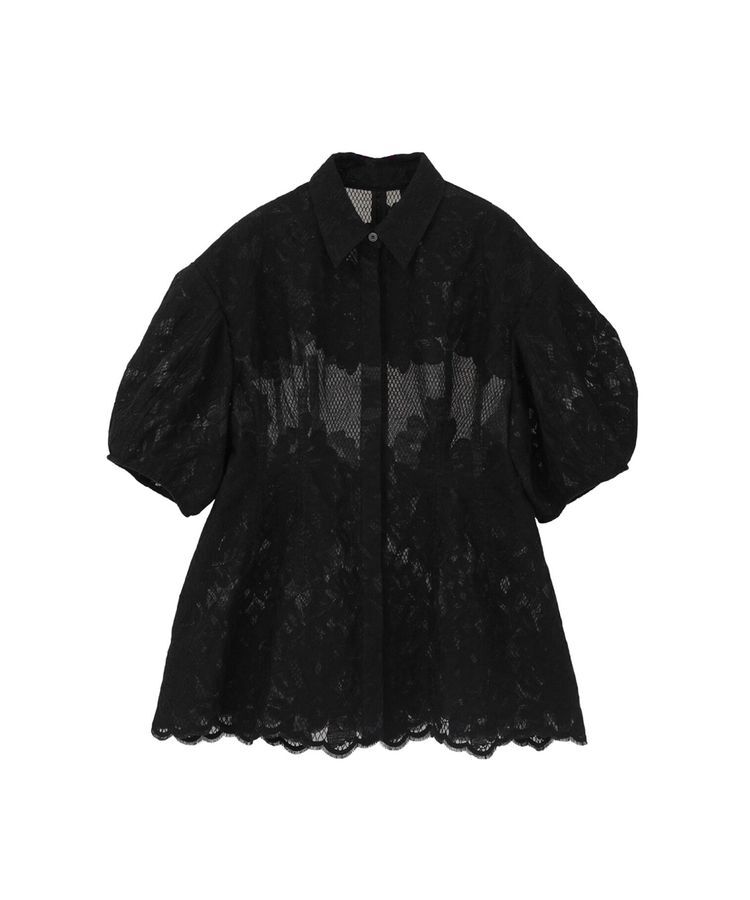 GARAGE OF GOOD CLOTHING「【CLANE】FLOWER LACE WAIST SHAPE TOPS」|Tシャツ・カットソー|