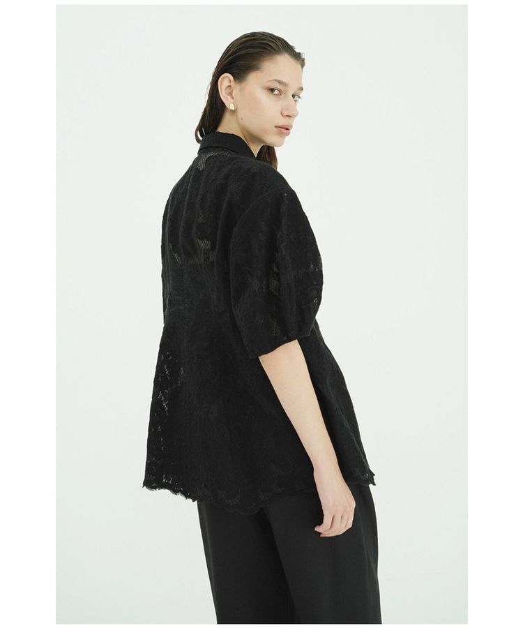 GARAGE OF GOOD CLOTHING「【CLANE】FLOWER LACE WAIST SHAPE TOPS」|Tシャツ・カットソー|