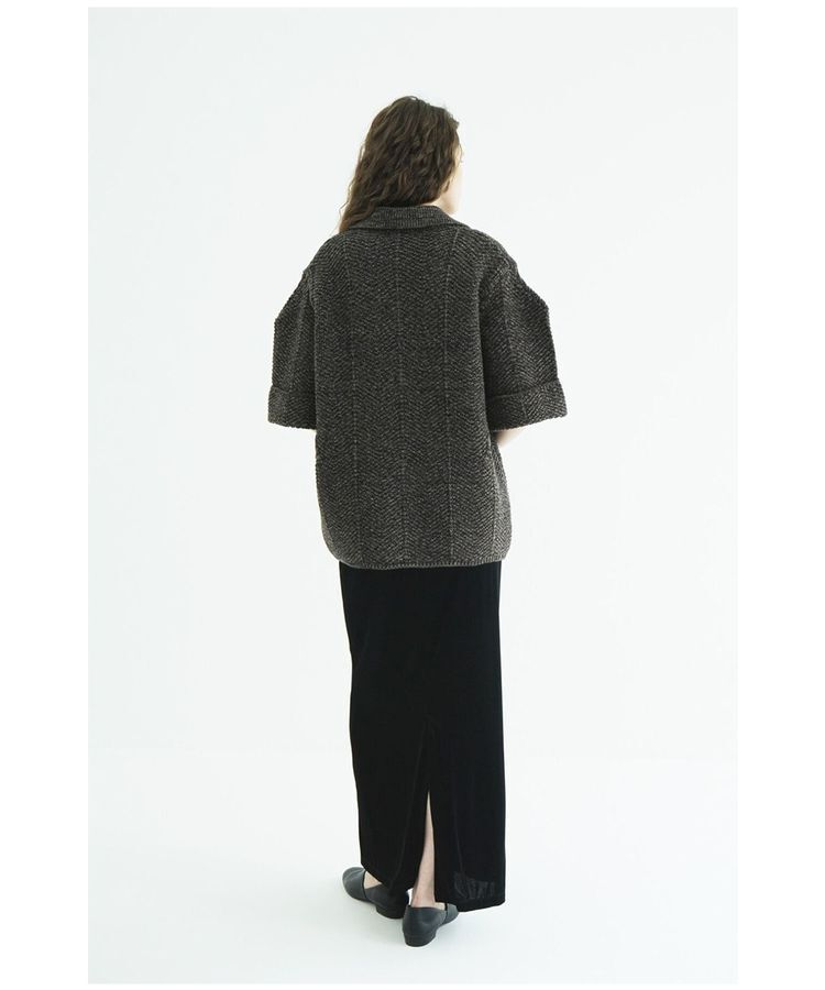 GARAGE OF GOOD CLOTHING「【CLANE】OVER HALF SLEEVE POLO KNIT TOPS」|ニット・セーター|