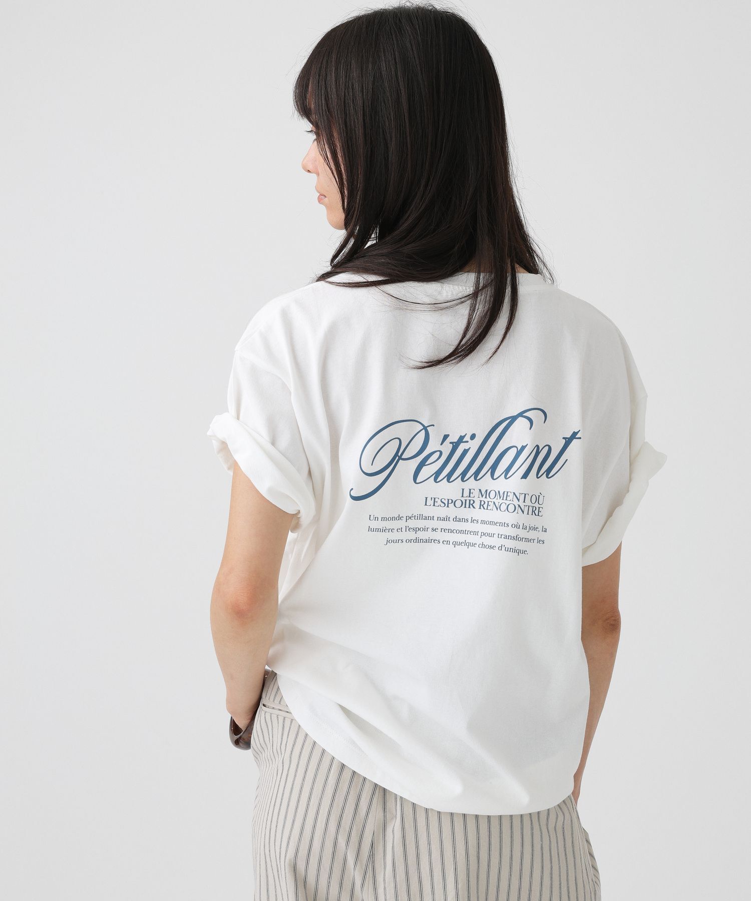  「【81BRANCA】＜別注＞Petillant TEE						」|Tシャツ・カットソー|