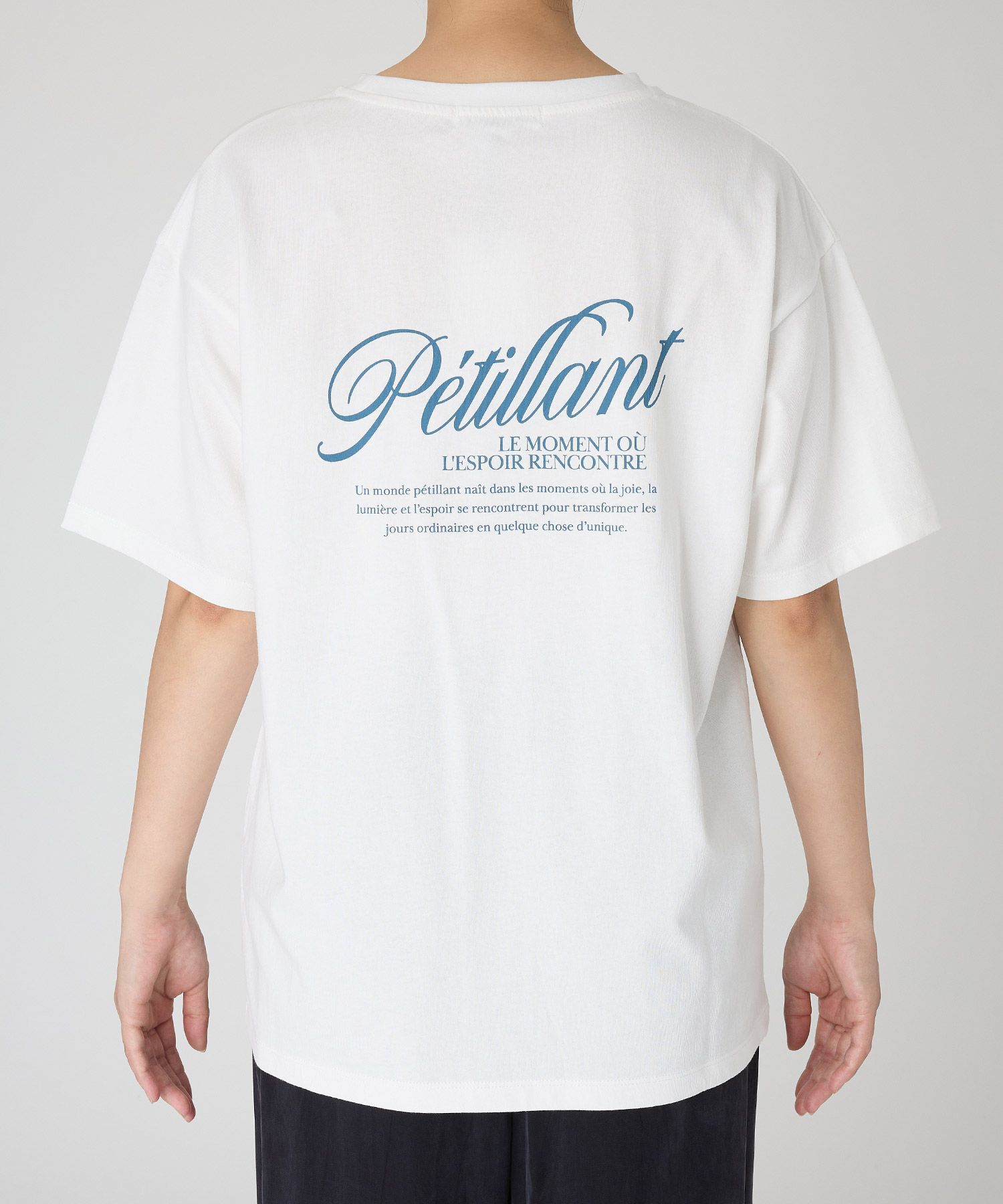  「【81BRANCA】＜別注＞Petillant TEE						」|Tシャツ・カットソー|