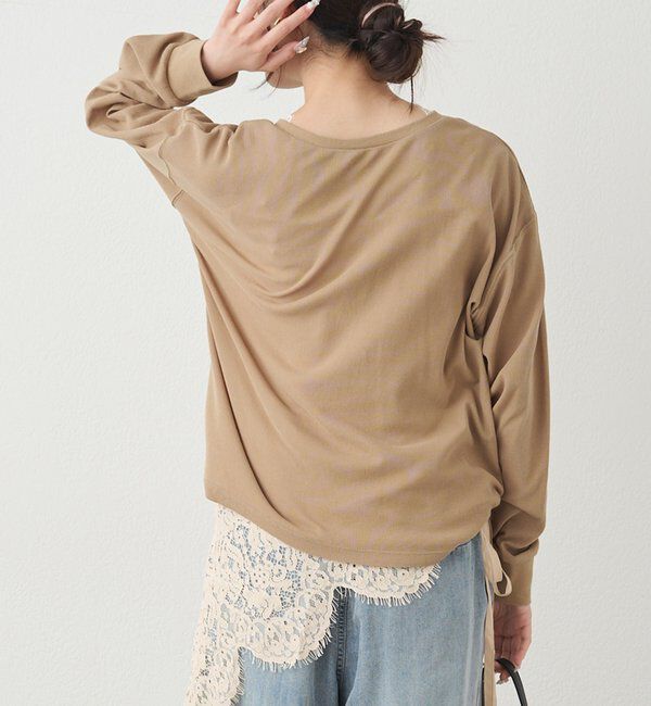  「【リバイバル】前後2WAYシアーワッフルカットソー」|Tシャツ・カットソー|