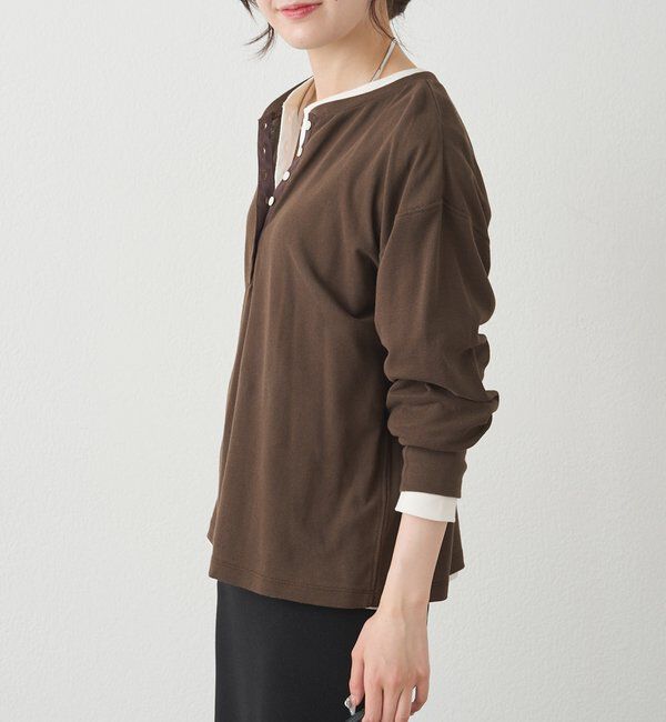  「【リバイバル】前後2WAYシアーワッフルカットソー」|Tシャツ・カットソー|