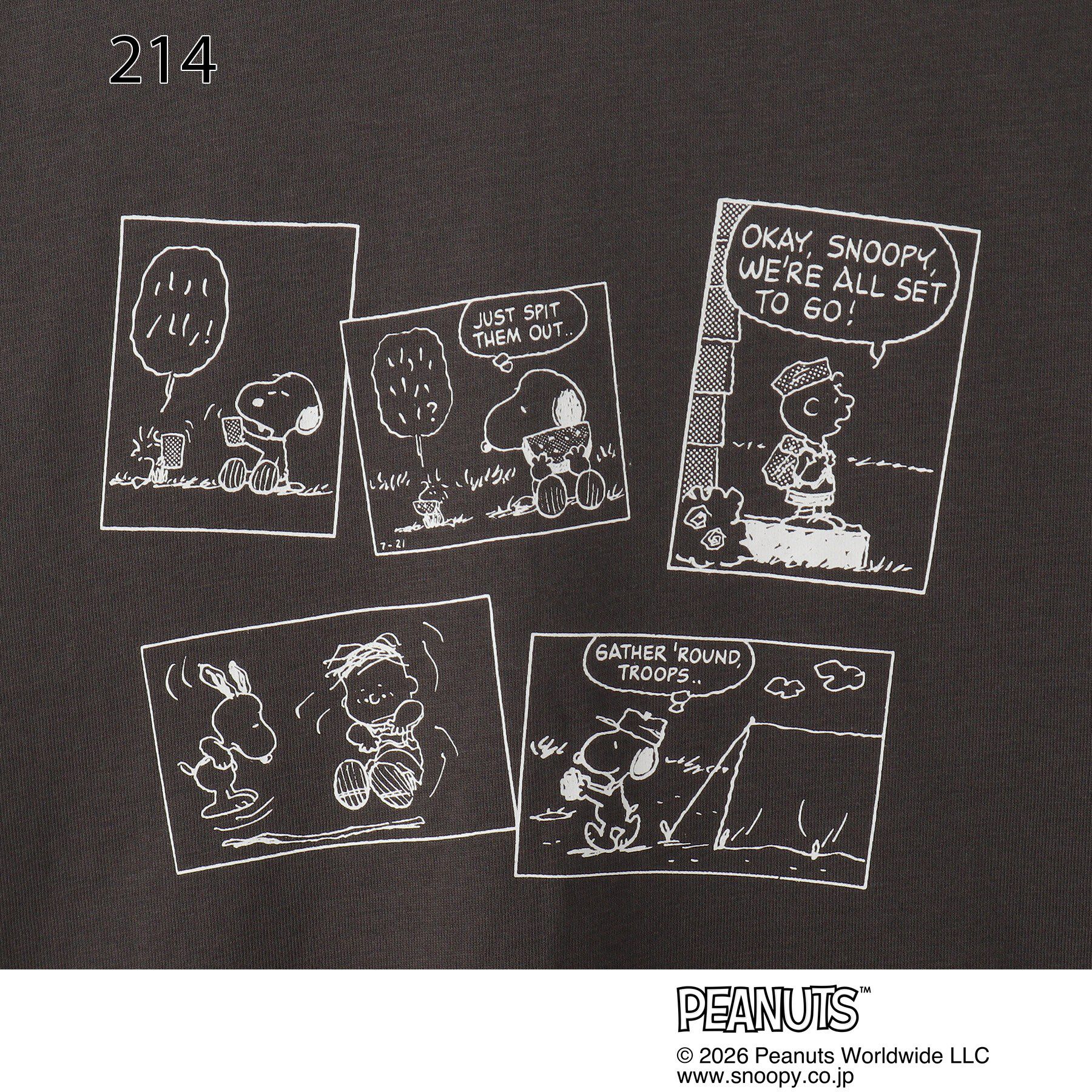 SHOO･LA･RUE「【PEANUTS／ひんやり／親子リンク】プリントTシャツ」|Tシャツ・カットソー|