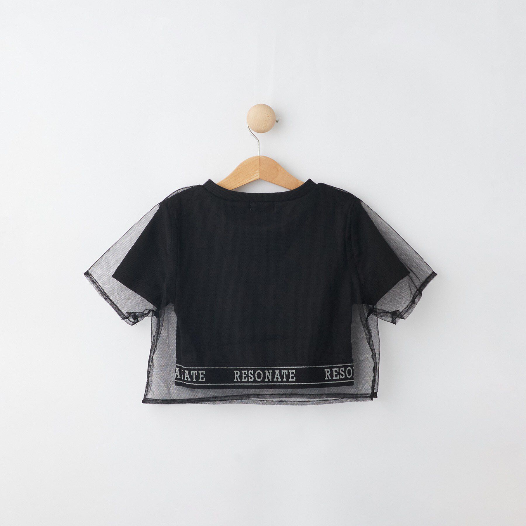 SHOO･LA･RUE「【110-150cm】メッシュデザインTシャツ」|Tシャツ・カットソー|