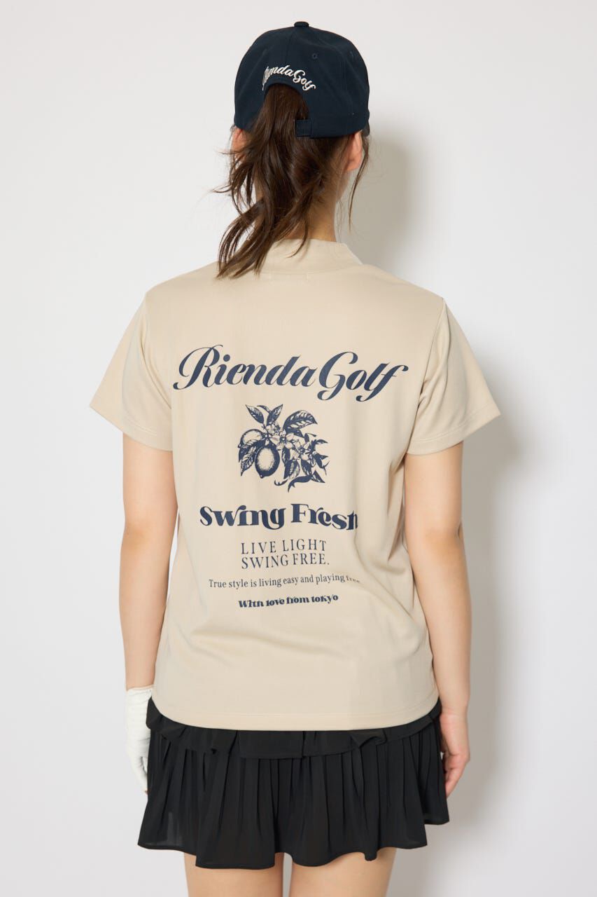 rienda「ユニセックスモックネックTシャツ」|Tシャツ・カットソー|