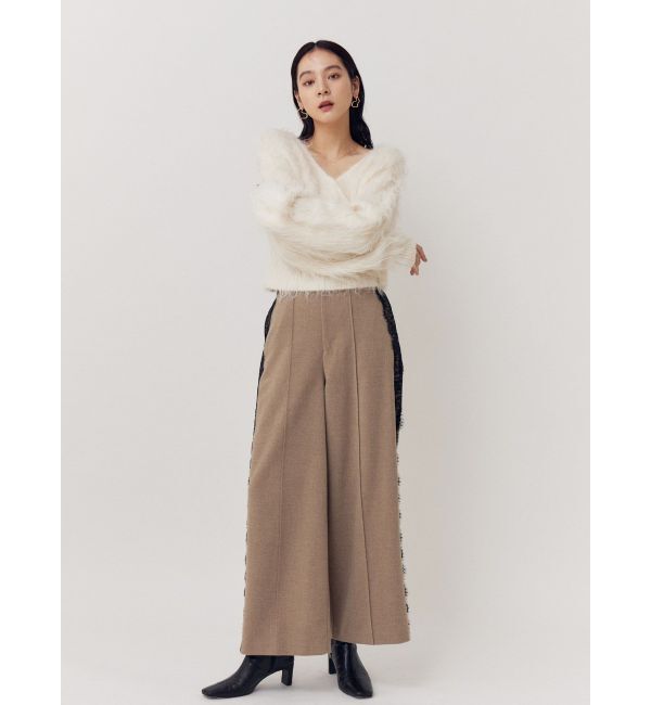 LAGUNAMOON「アルパカブレンドカシュクールニット」|ニット・セーター|