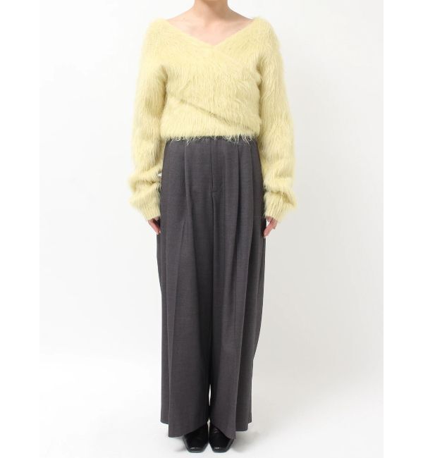 LAGUNAMOON「アルパカブレンドカシュクールニット」|ニット・セーター|