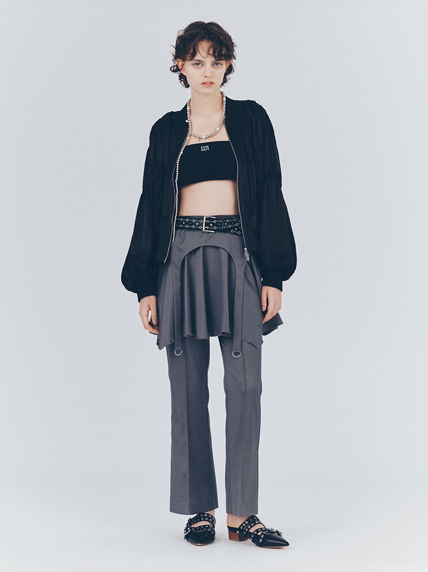 FURFUR「ロゴ刺繍バンドゥブラトップ」|インナー|