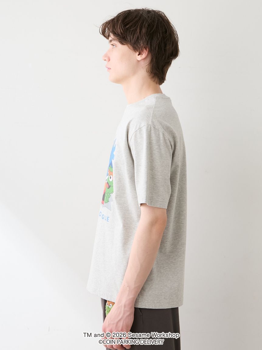 GELATO PIQUE HOMME「【SESAMESTREET&times;CPDHOOME meets GELATOPIQUE】コットンワンポイントプリントTシャツ」|ルームウェア|