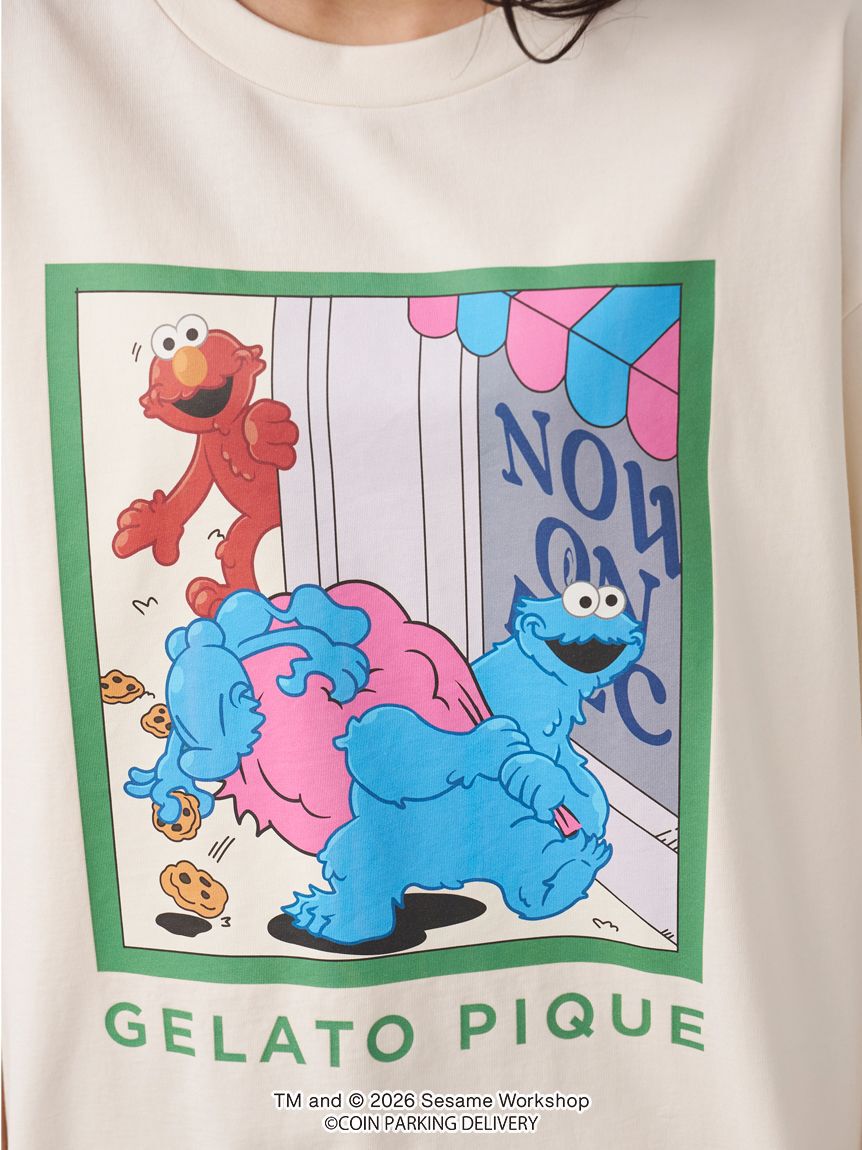 GELATO PIQUE HOMME「【SESAMESTREET&times;CPDHOOME meets GELATOPIQUE】コットンワンポイントプリントTシャツ」|ルームウェア|