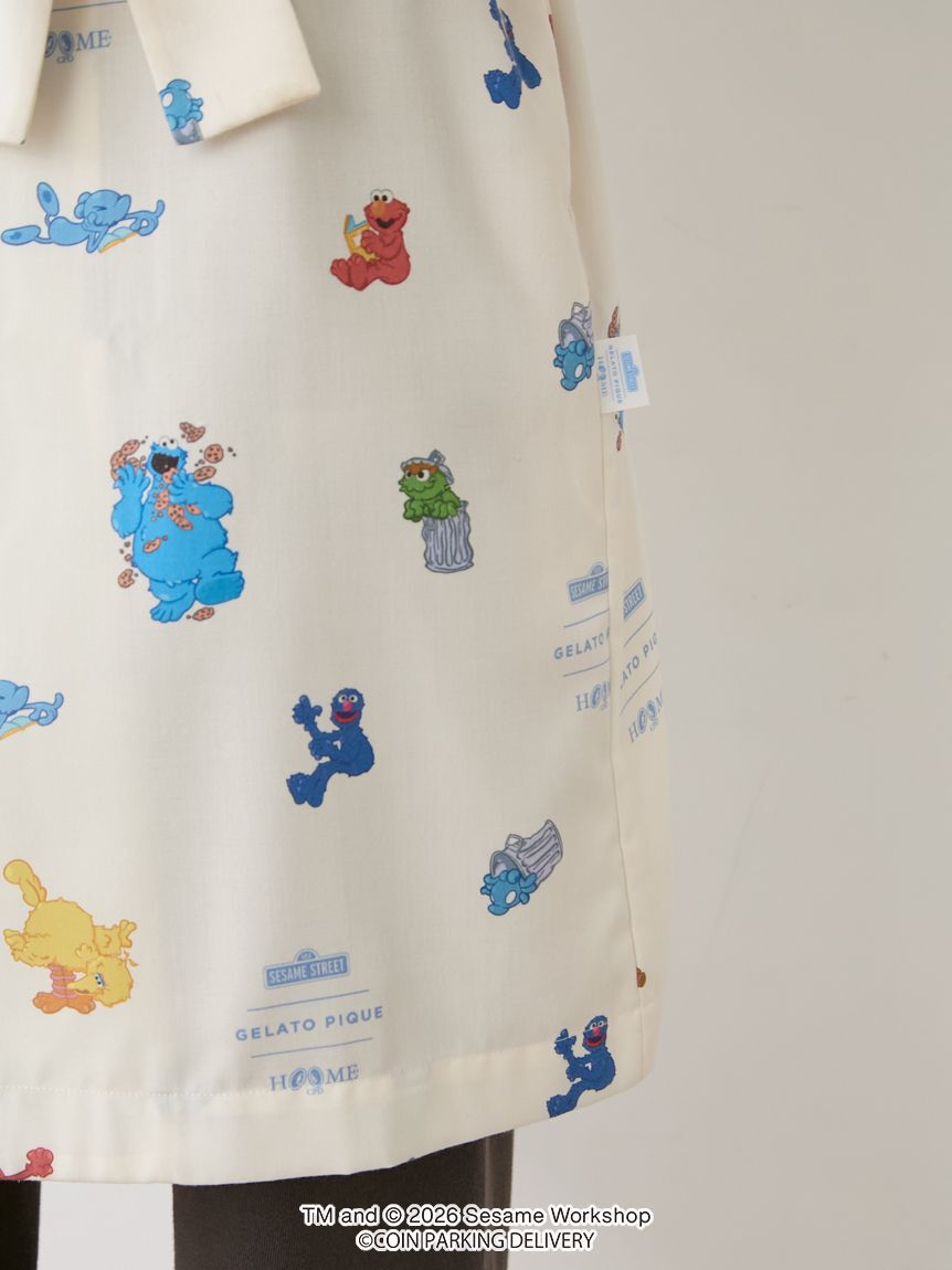 GELATO PIQUE HOMME「【SESAMESTREET&times;CPDHOOME meets GELATOPIQUE】総柄ガウン」|カーディガン|