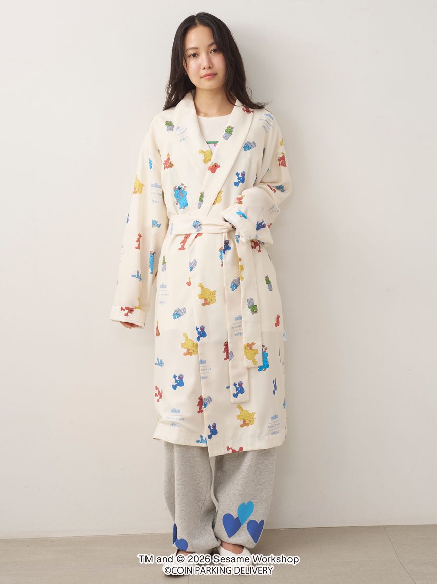 GELATO PIQUE HOMME「【SESAMESTREET&times;CPDHOOME meets GELATOPIQUE】総柄ガウン」|カーディガン|
