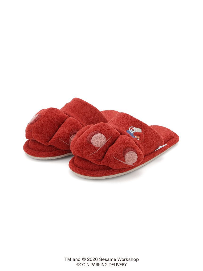 GELATO PIQUE HOMME「【SESAMESTREET&times;CPDHOOME meets GELATOPIQUE】エアリーモコエルモルームシューズ」|ルームシューズ|RED