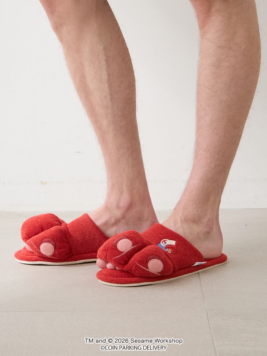 GELATO PIQUE HOMME「【SESAMESTREET&times;CPDHOOME meets GELATOPIQUE】エアリーモコエルモルームシューズ」|ルームシューズ|