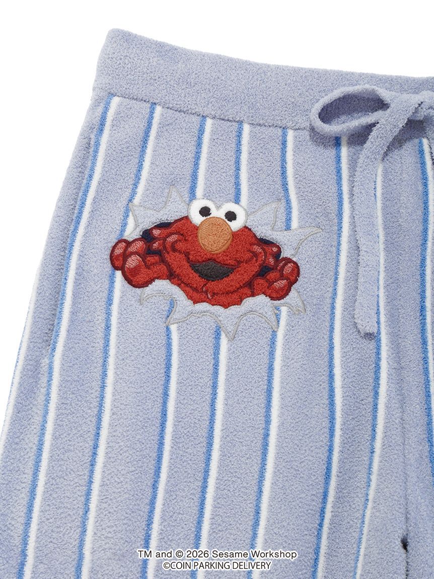 GELATO PIQUE HOMME「【SESAMESTREET&times;CPDHOOME meets GELATOPIQUE】エアリーモコストライプジャガードロングパンツ」|ルームウェア|