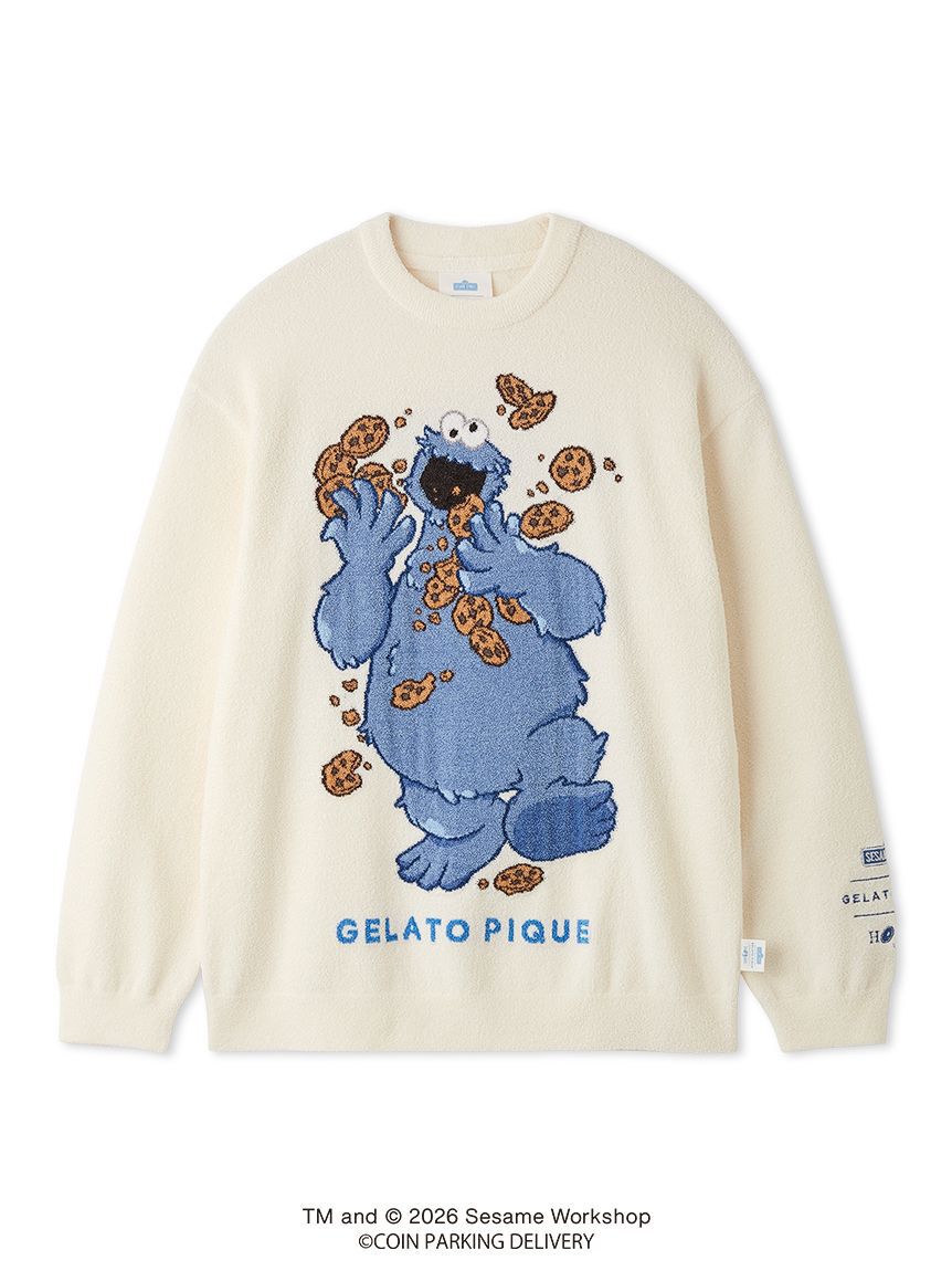 GELATO PIQUE HOMME「【SESAMESTREET&times;CPDHOOME meets GELATOPIQUE】エアリーモコジャガードプルオーバー」|プルオーバー|