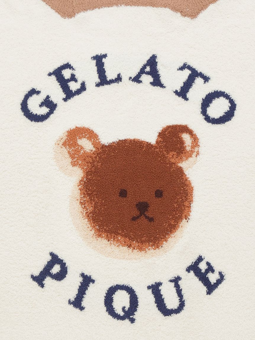GELATO PIQUE KIDS & BABY「【KIDS】ベビモコアニマルブレッドジャガードブランケット」|ブランケット|