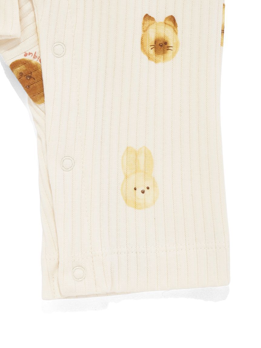 GELATO PIQUE KIDS & BABY「【BABY】アニマルブレッド柄ロンパース」|ロンパース|