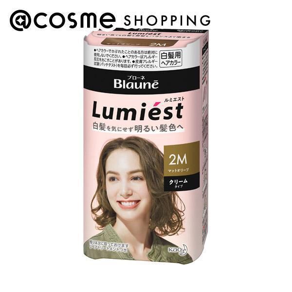  「ブローネ ルミエスト ヘアカラー 2M マットオリーブ (108g)」|ヘアスタイリング|その他