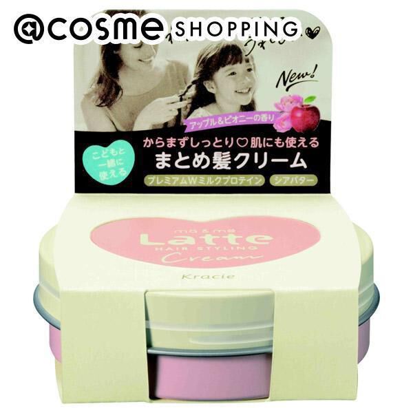  「マー＆ミー ラッテ マー＆ミー クリーム 本体/やさしく包みこむアップル＆ピオニーの香り (75g)」|ヘアスタイリング|その他