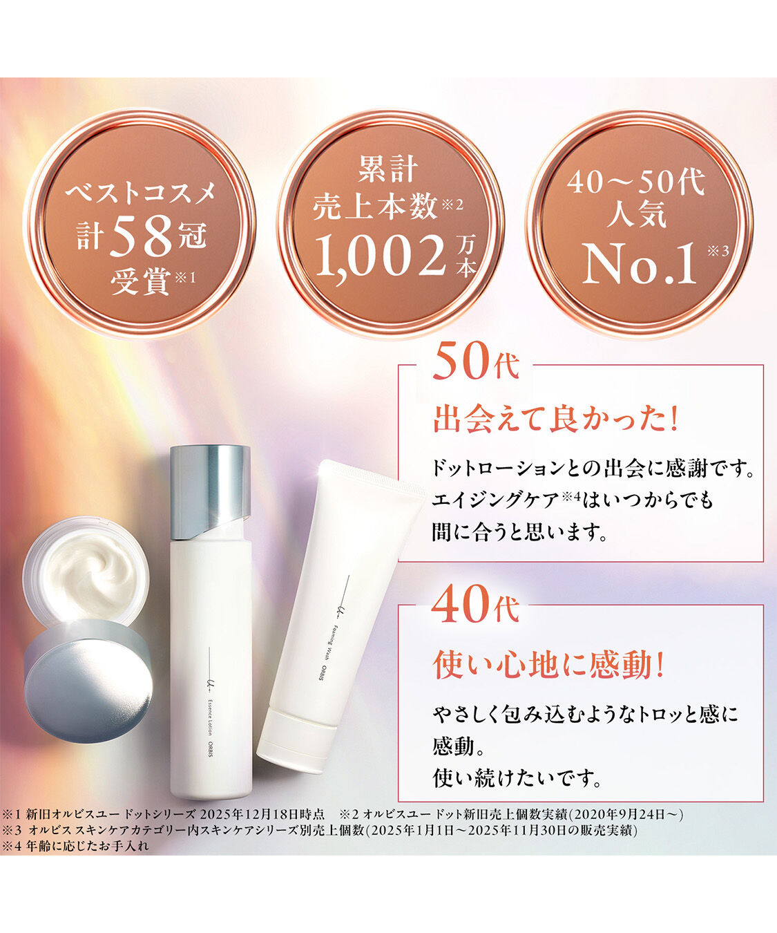 ORBIS「ORBIS オルビスユー　ドット　エッセンスローション　限定デザイン ボトル入り 180mL【医薬部外品】」|化粧水|