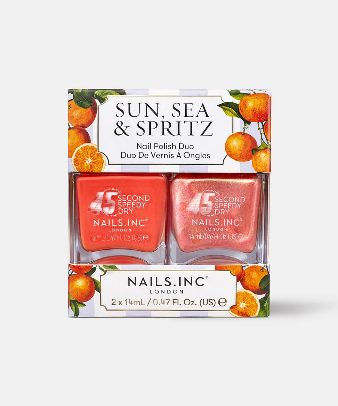 NAILS INC「45 SECOND SPEEDY Sun Sea And Spritz Duo」|ネイルカラー|