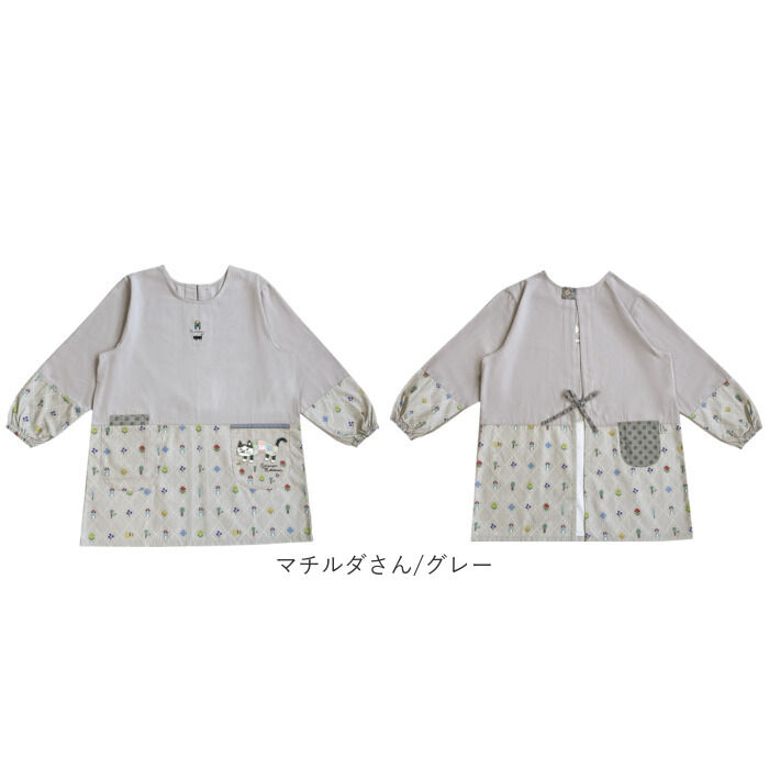 BACKYARD FAMILY「割烹着 保育士 通販 かっぽう着 割烹着おしゃれ スモック チュニック エプロン クスグルジャパン」|その他|