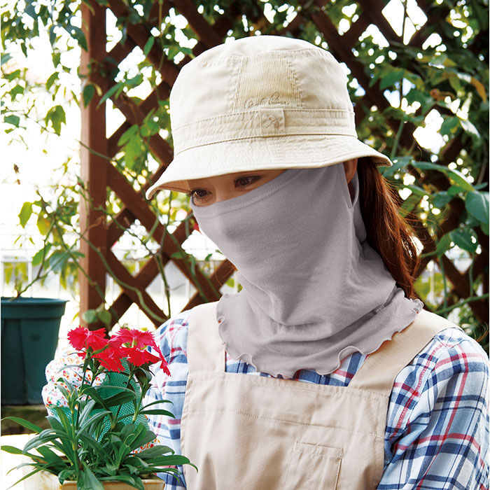 BACKYARD FAMILY「フェイスカバー uvカット ネックカバー 通販 日本製 uvネックカバー 夏用 日よけ 日除け」|その他|