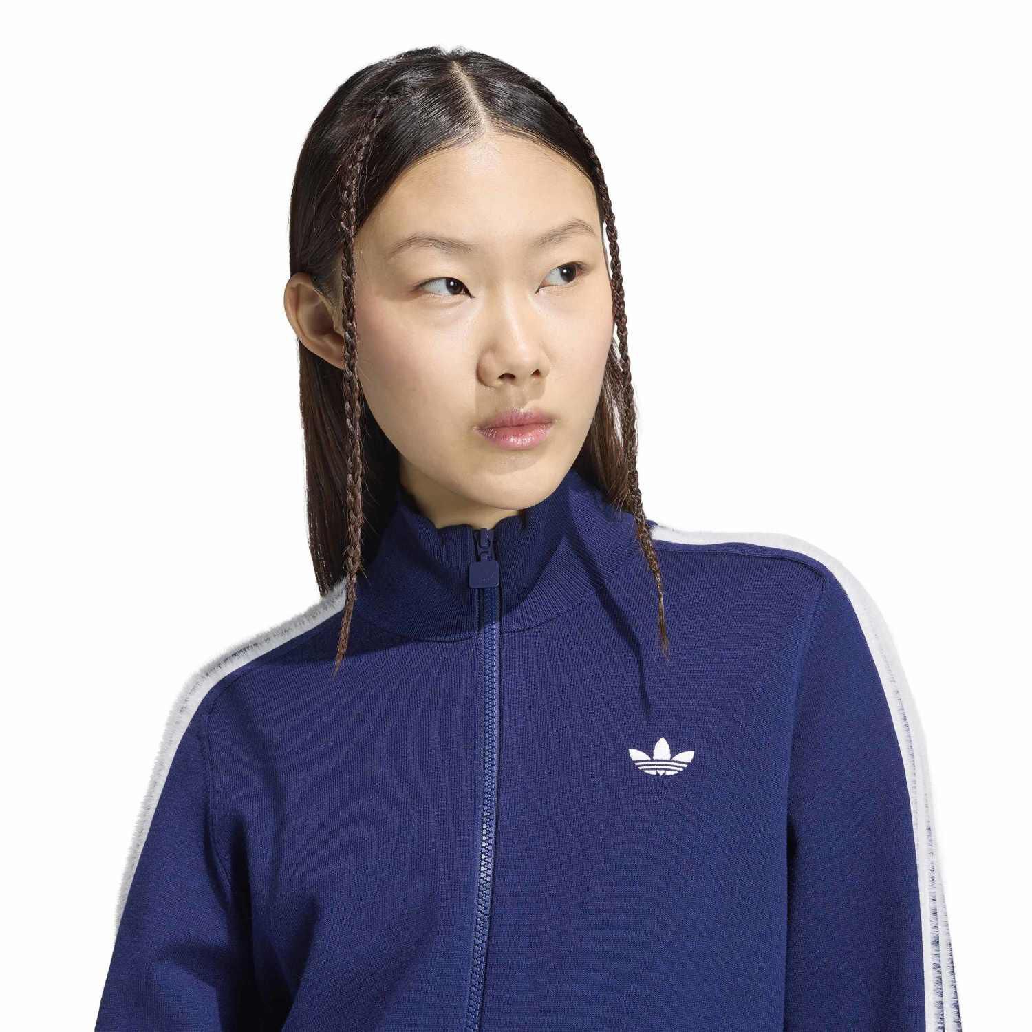 adidas「【ADIDAS ｳｪｱ】W KNITTED FIREBIRD TRACKTOP」|ポロシャツ|