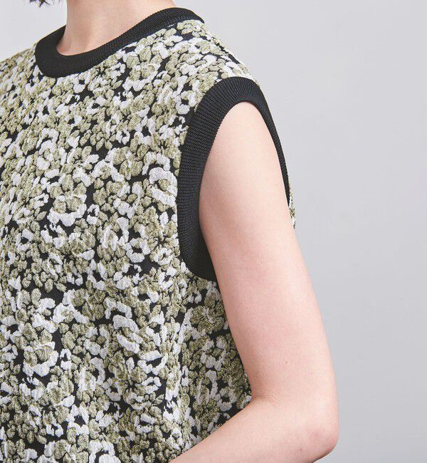 UNITED ARROWS「【別注】＜WRAPINKNOT＞ラメ ニットベスト -united LOVE project 2023」|ベスト・ジレ|