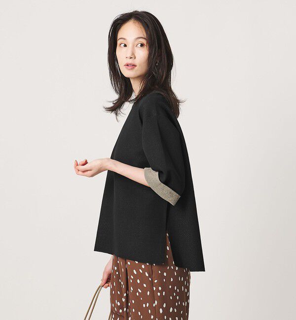 UNITED ARROWS「ニット Tシャツ ‐ウォッシャブル‐」|ニット・セーター|