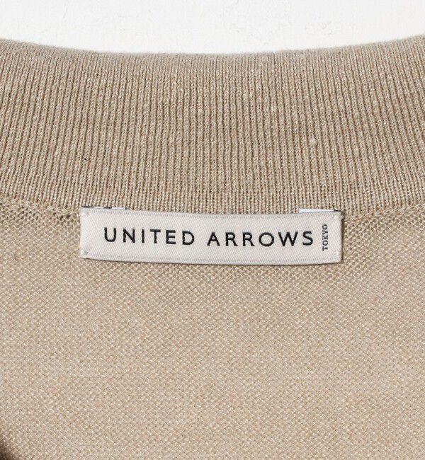 UNITED ARROWS「リネン/コットン スキッパー ポロシャツ」|ポロシャツ|