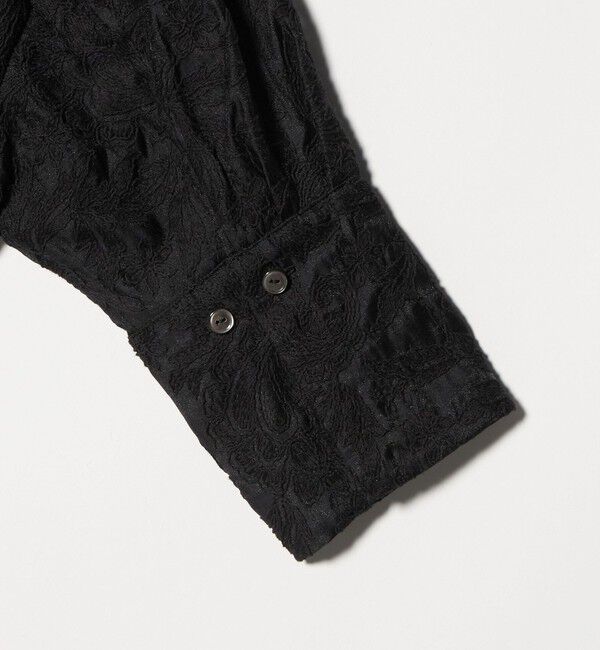 UNITED ARROWS「エンブロイダリー シアー シャツ」|シャツ・ブラウス|