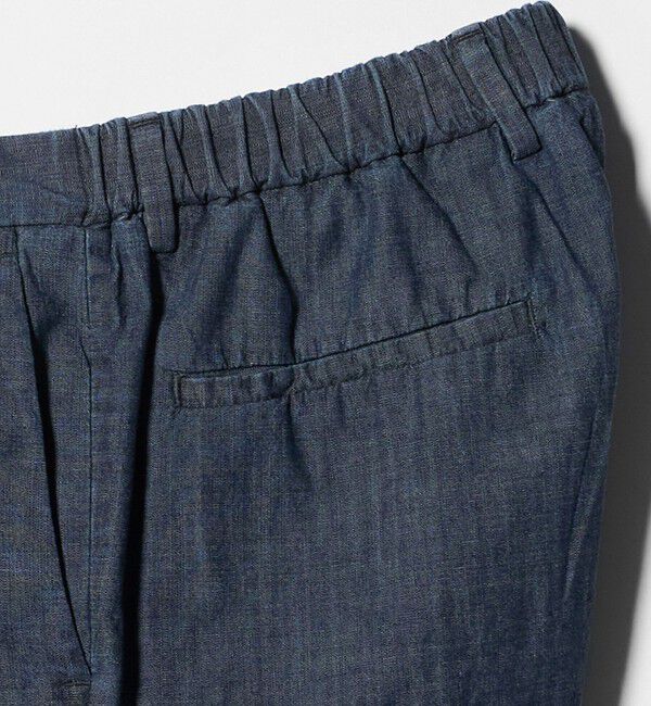 UNITED ARROWS「＜DEVORE＞シャンブレー ハーフギャザー ショーツ」|その他|