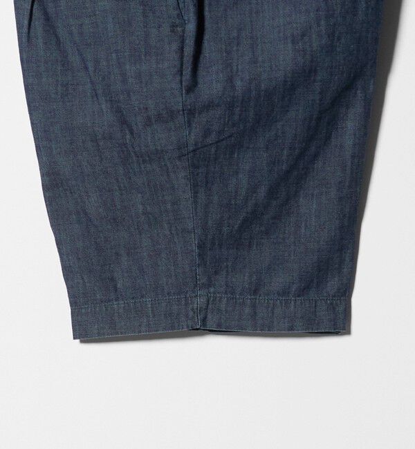 UNITED ARROWS「＜DEVORE＞シャンブレー ハーフギャザー ショーツ」|その他|