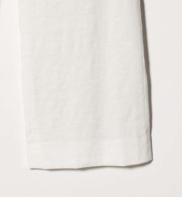 UNITED ARROWS「NALYA クロップドパンツ OFF WHITE」|スラックス|