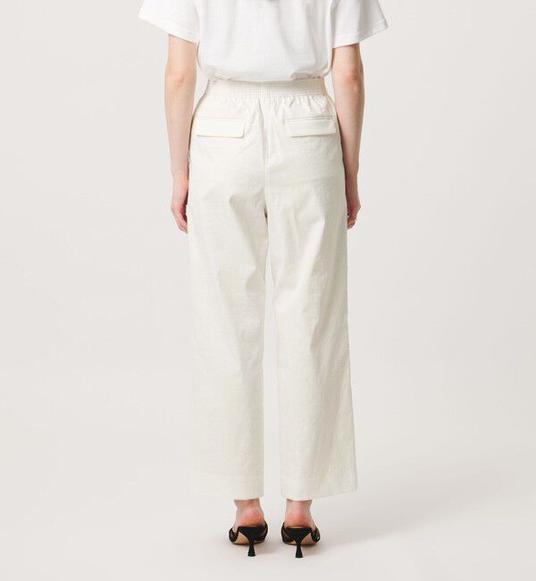 UNITED ARROWS「NALYA クロップドパンツ OFF WHITE」|スラックス|