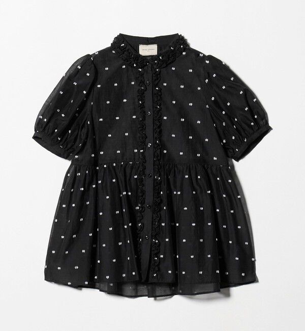 UNITED ARROWS「2トーン ドット ジャガード シャツ」|シャツ・ブラウス|