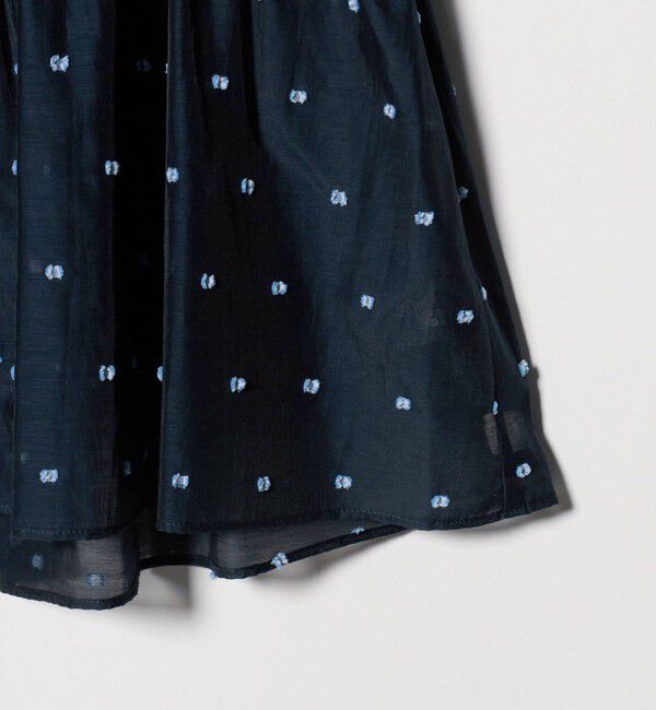 UNITED ARROWS「2トーン ドット ジャガード シャツ」|シャツ・ブラウス|