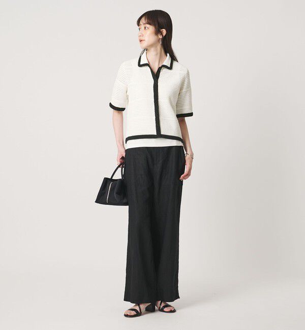 UNITED ARROWS「メッシュ スパングル カーディガン ‐ウォッシャブル‐」|カーディガン|