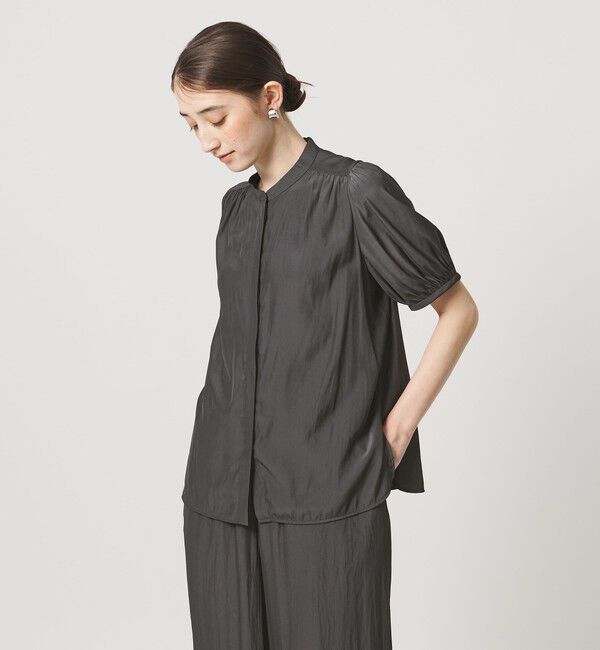 UNITED ARROWS「Spiree ショートスリーブ ブラウス」|シャツ・ブラウス|