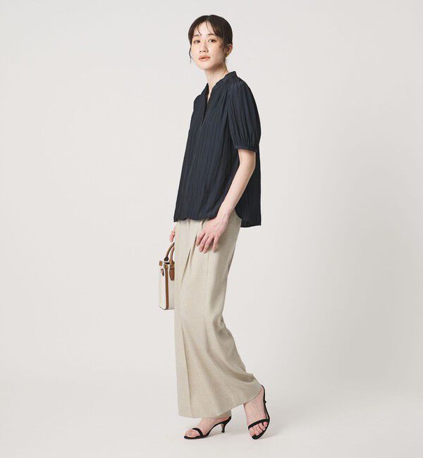 UNITED ARROWS「Spiree ショートスリーブ ブラウス」|シャツ・ブラウス|
