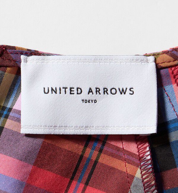 UNITED ARROWS「マドラス チェック ワンピース」|ワンピース|