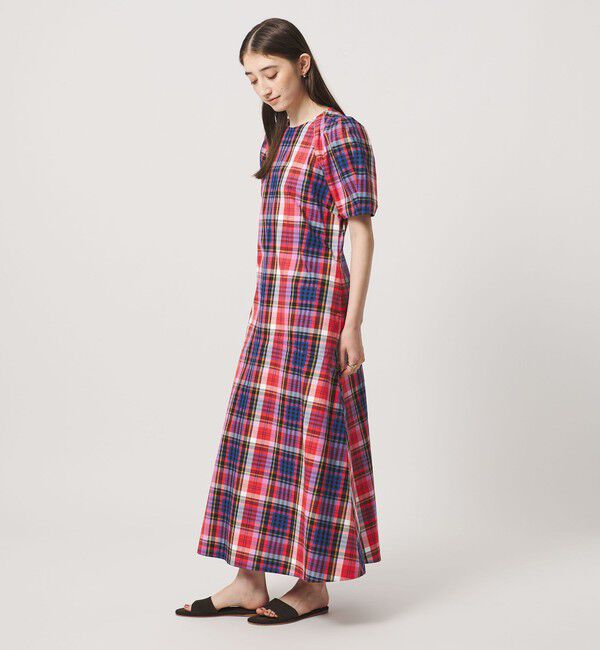 UNITED ARROWS「マドラス チェック ワンピース」|ワンピース|