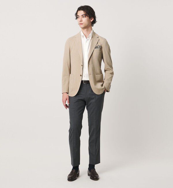 UNITED ARROWS「イージーケア AG パナマ ショートスリーブ ボタンダウンカラーシャツ 抗菌防臭 通気性」|シャツ・ブラウス|