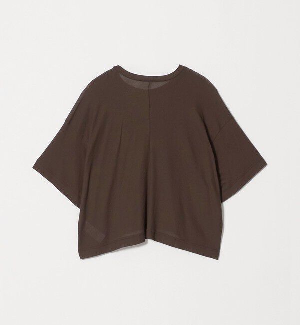 conte「＜upper hights &times; conte＞ シアー ボックス クルーネックTシャツ」|Tシャツ・カットソー|