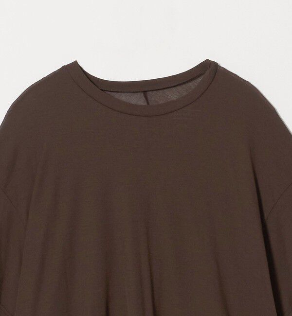 conte「＜upper hights &times; conte＞ シアー ボックス クルーネックTシャツ」|Tシャツ・カットソー|