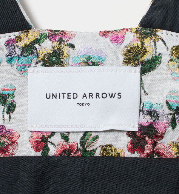 UNITED ARROWS「カラー フラワー ジャガード ビスチェ」|ベスト・ジレ|